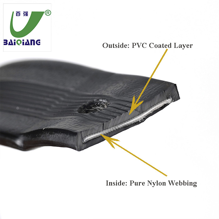 Hot Sale Factory Price Advertising PVC Coated Nylon Webbing Black Bus Grab Handle Strap for Buses