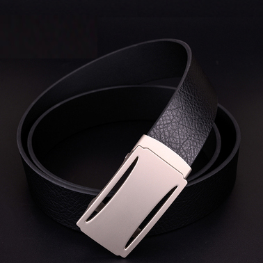 High Quality Wholesale Casual Brown Automatic Genuine Replacement Men Leather Belt Strap