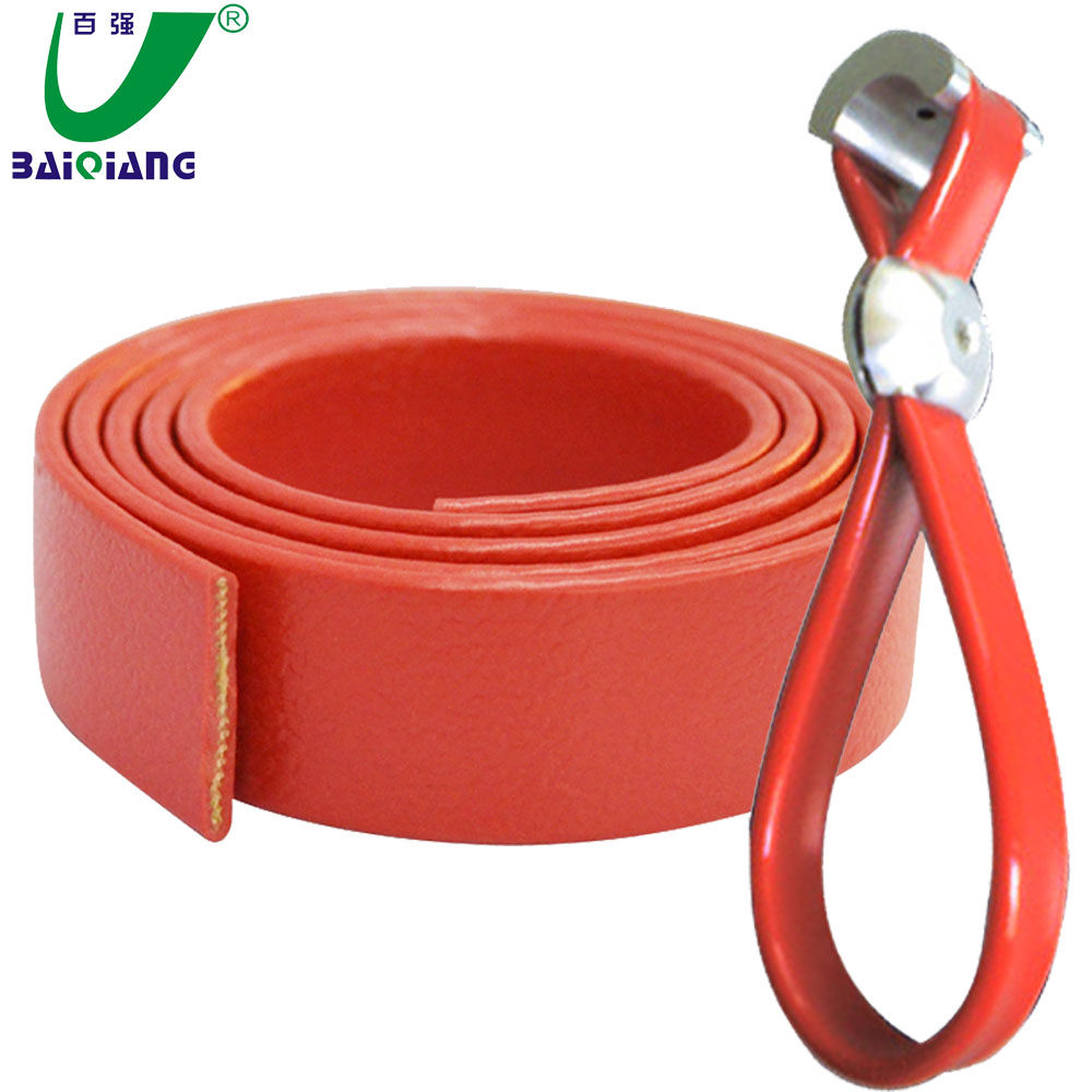 Solid Color Red TPU Coated Webbing for Subway Handle or Bus Handle