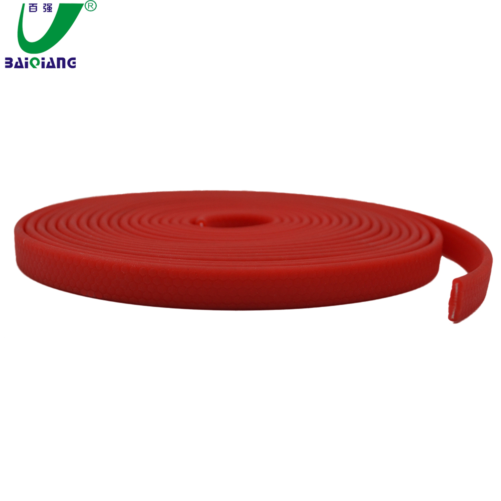 Flexible Soft High Density Solid Color PVC Coated Nylon Webbing for Canine Supplies