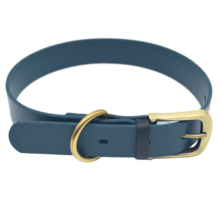 Pet Products Collars Type and Eco-Friendly Custom Rubber Logo Wholesale Price TPU Dog Collar 