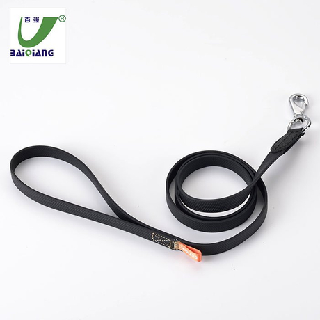 New Arrival Customized Soft Durable Coated Nylon Webbing Pet Dog Collar Pet Leash