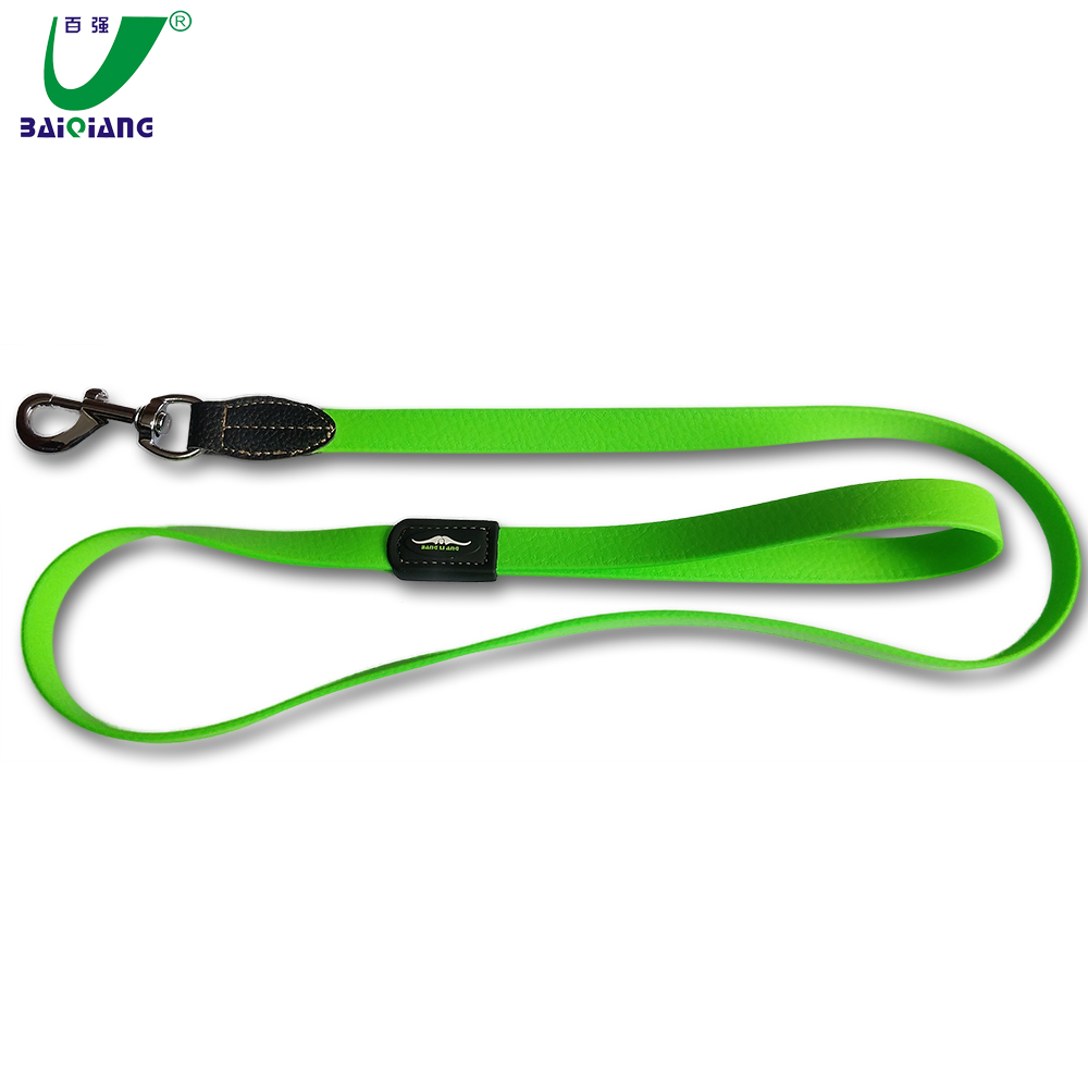 Private Label Sublimation Tactical Soft Pet Accessories Silicone Nylon Dog Leash