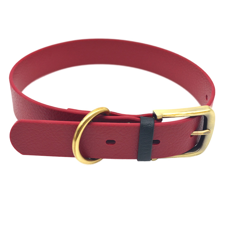 High Margin Elastic Quick Release Pin Buckle Safety TPU Training Pet Dog Collars Custom